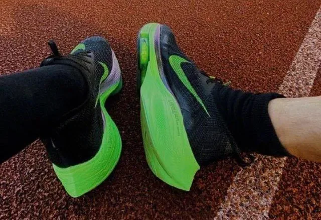Nike Air Zoom Alphafly Noir Lime Vert Chaussures de course 5