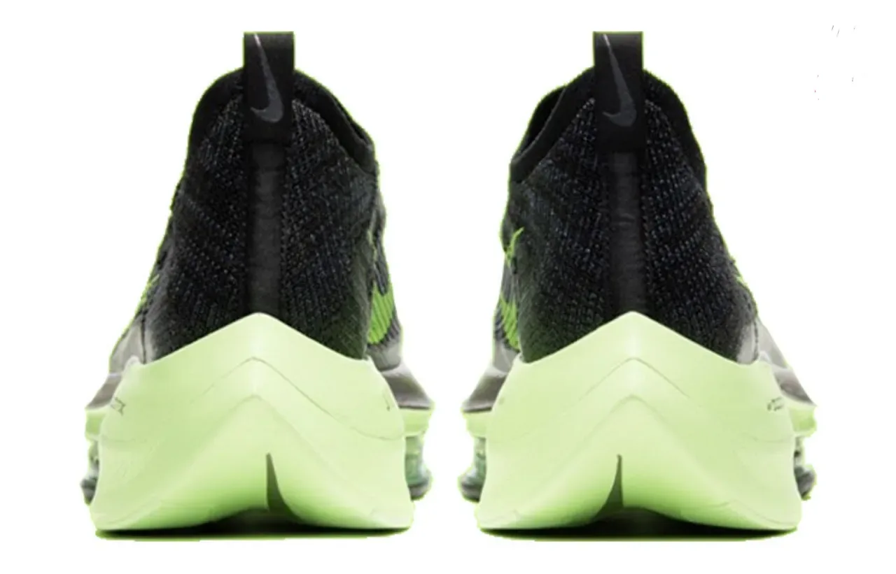 Nike Air Zoom Alphafly Noir Lime Vert Chaussures de course 8