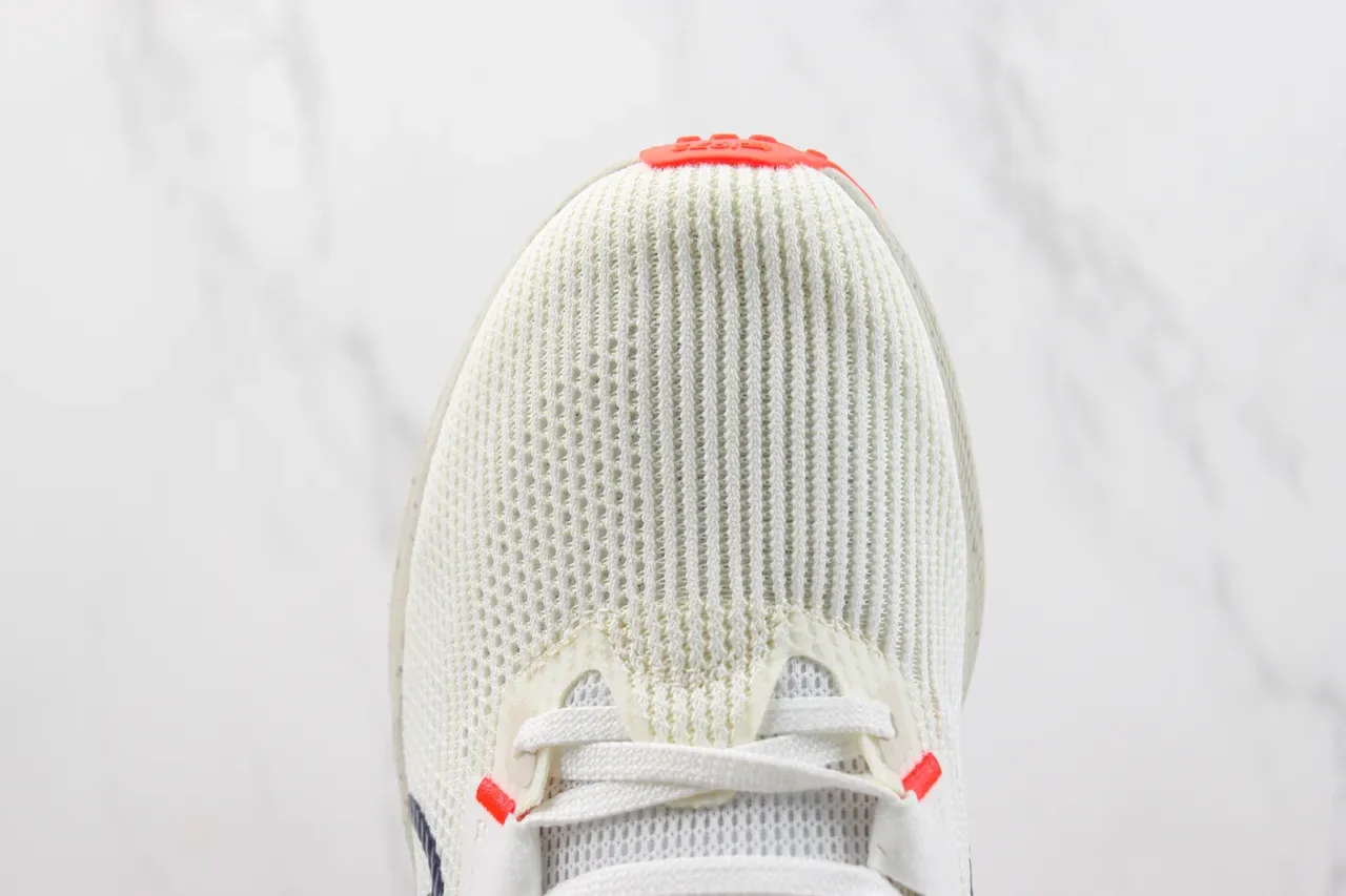 Nike Air Zoom Pegasus 40 Off-White Navy Orange Tênis de corrida 6
