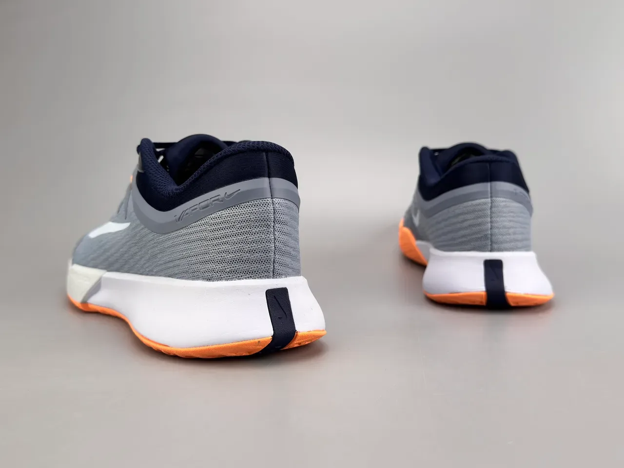 Nike Air Zoom Vapor Gris Marine Orange Chaussures de running 7