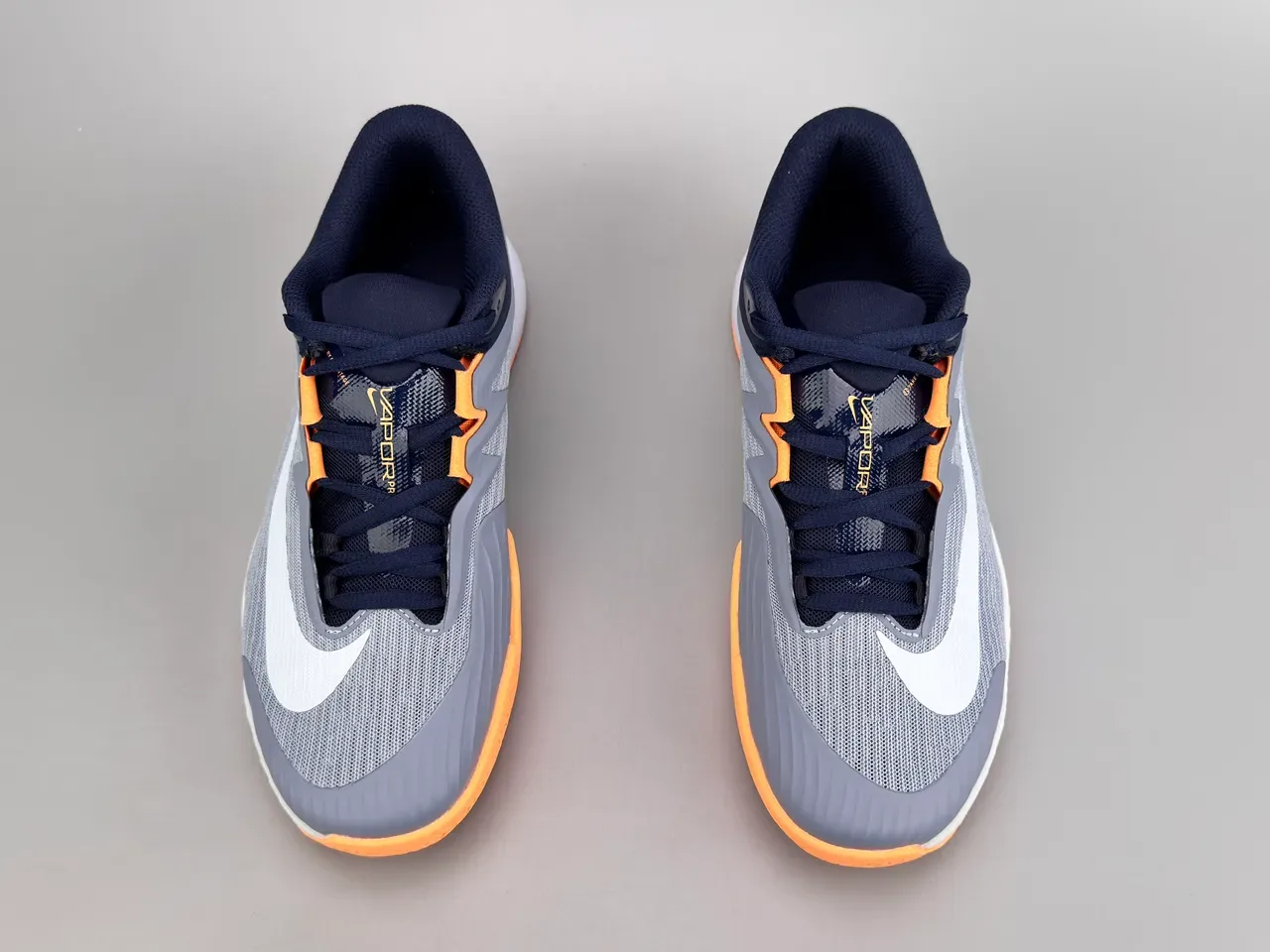 Nike Air Zoom Vapor Gris Marine Orange Chaussures de running 9