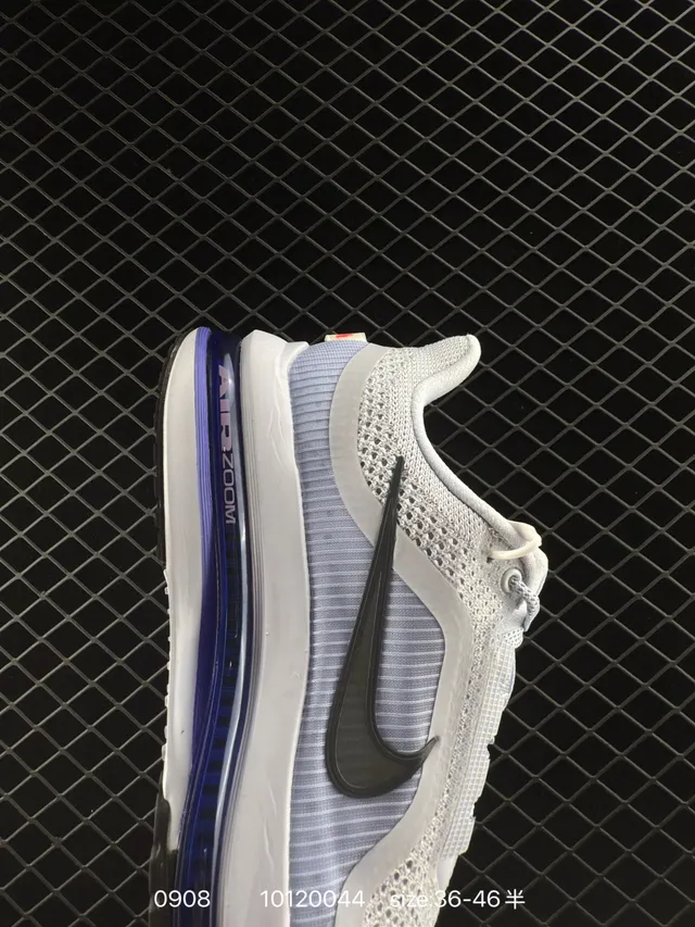 Nike Air Zoom White Blue Running Shoes 4