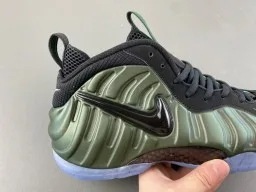Nike Verde Militar Preto Moldado Uma Peça Superior Textura Acanalada Tênis Lifestyle 3