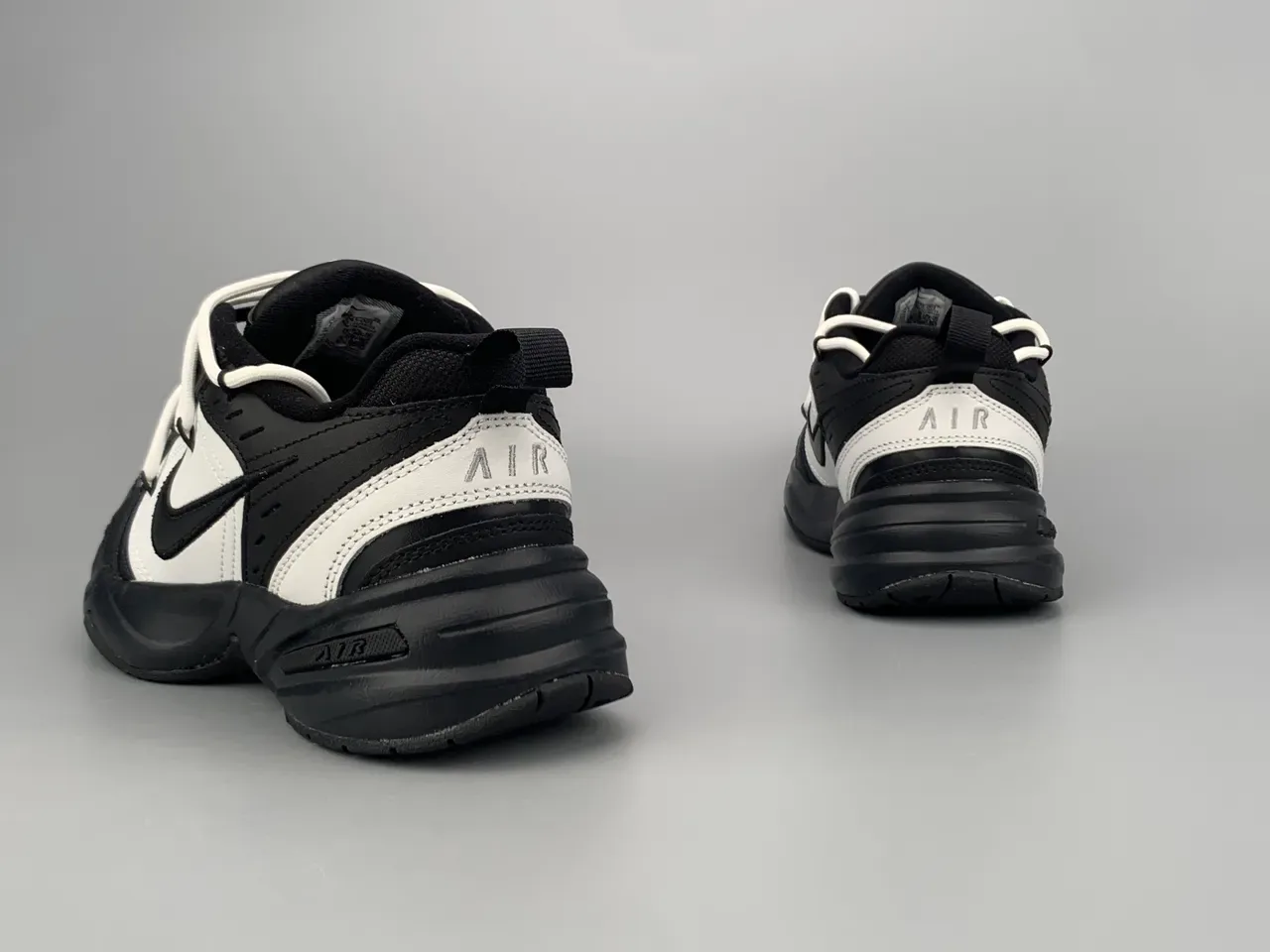 Nike Tênis Lifestyle Preto Branco Camada Sintético E Couro Superior Esculpido Chunky Solado Médio 6