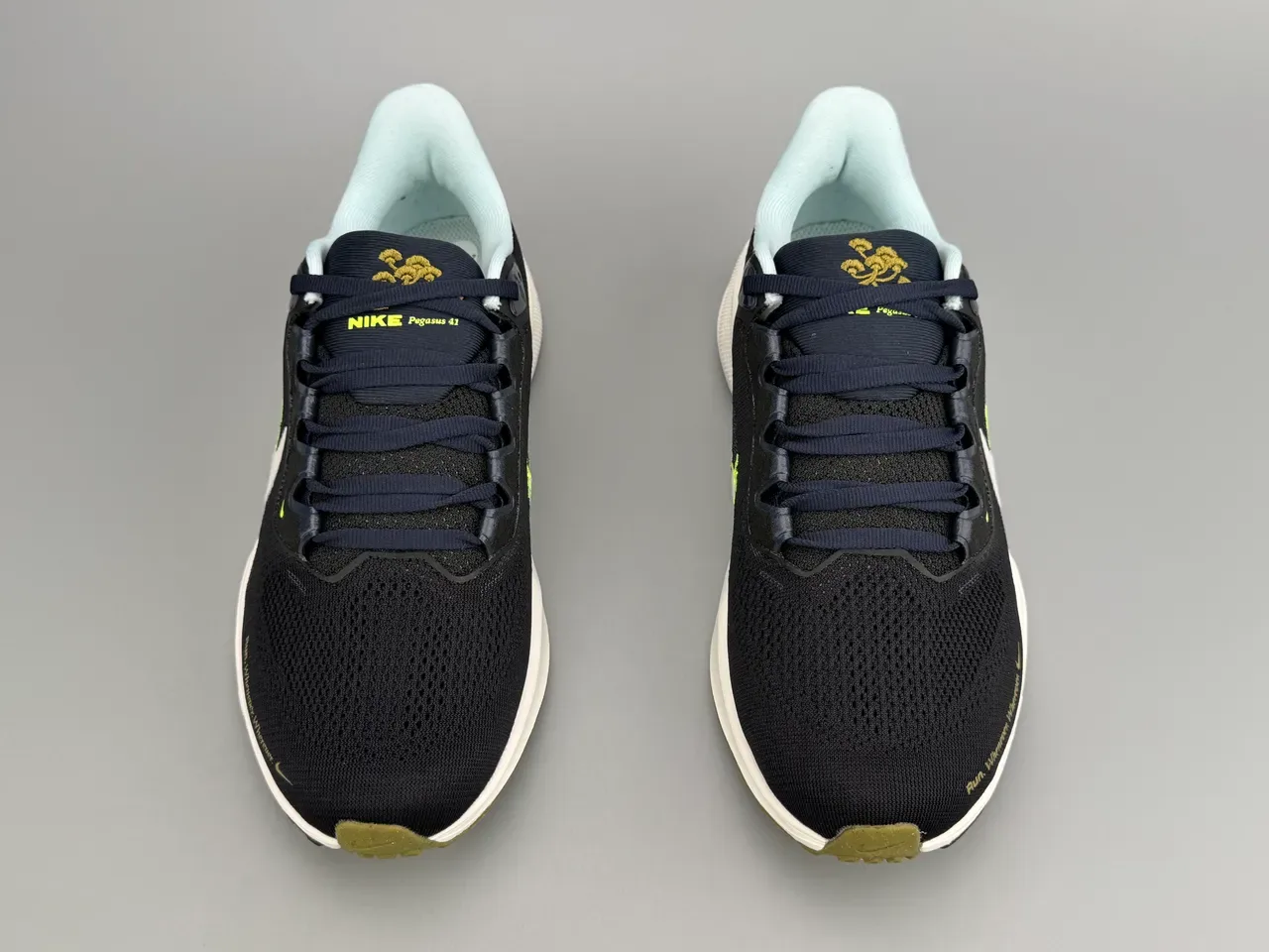 Nike Air Zoom Forefoot Unit noir jaune maillage supérieur ingénierisé chaussures running 9