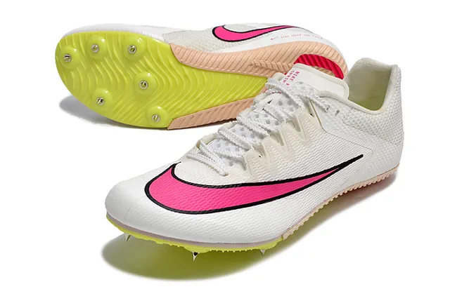 Nike Blue Green Low-Cut Racing Spike Breathable Mesh Upper Running Shoes 4