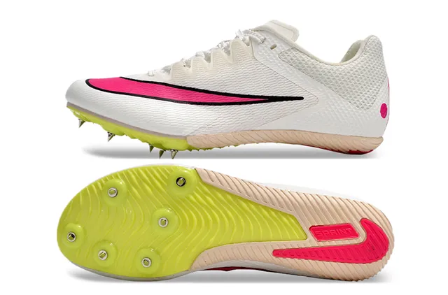 Nike Blue Green Low-Cut Racing Spike Breathable Mesh Upper Running Shoes 7