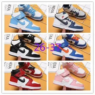 Nike 蓝白高帮踝带篮球鞋