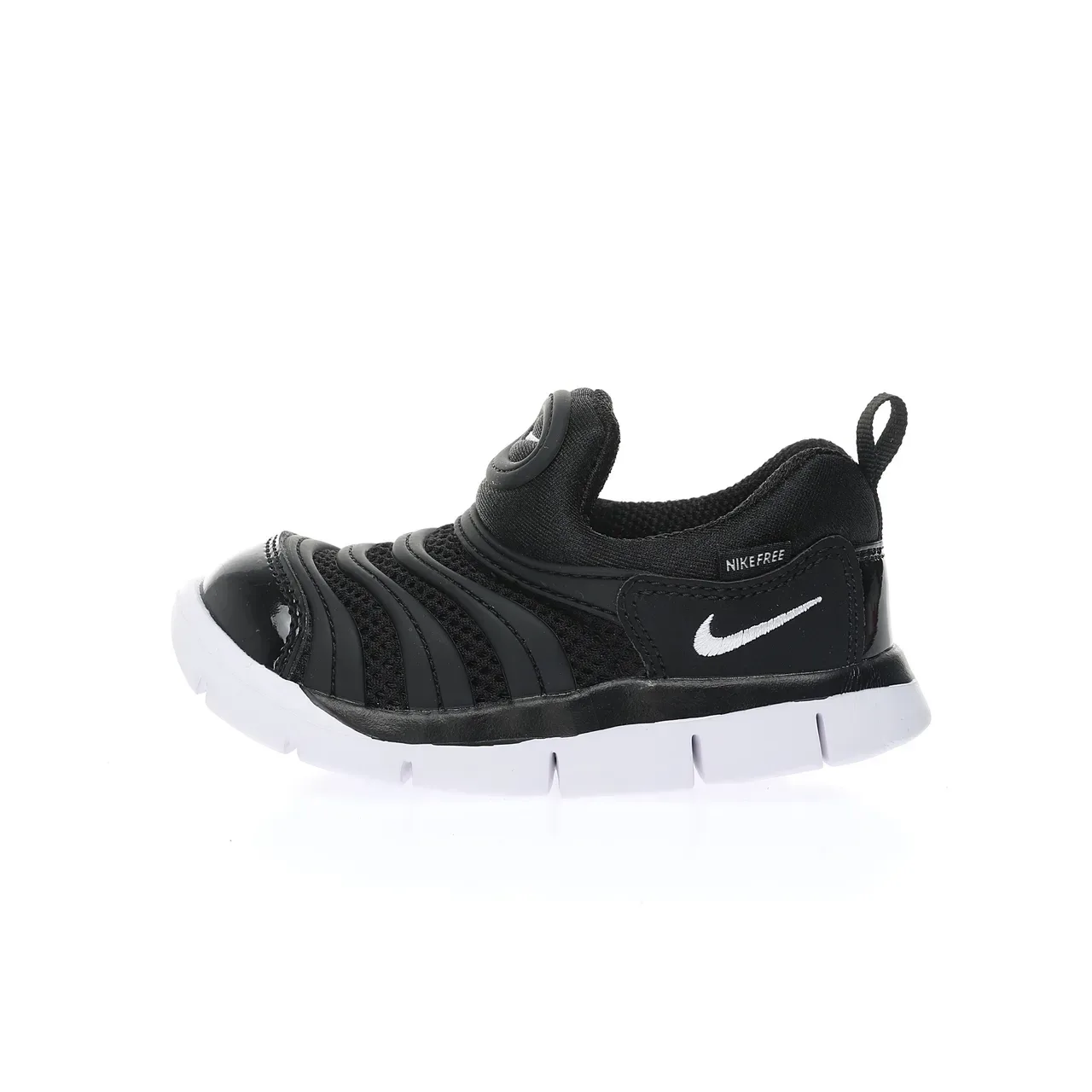Nike Blue White Slip-On Segmented Sole Sneakers 4