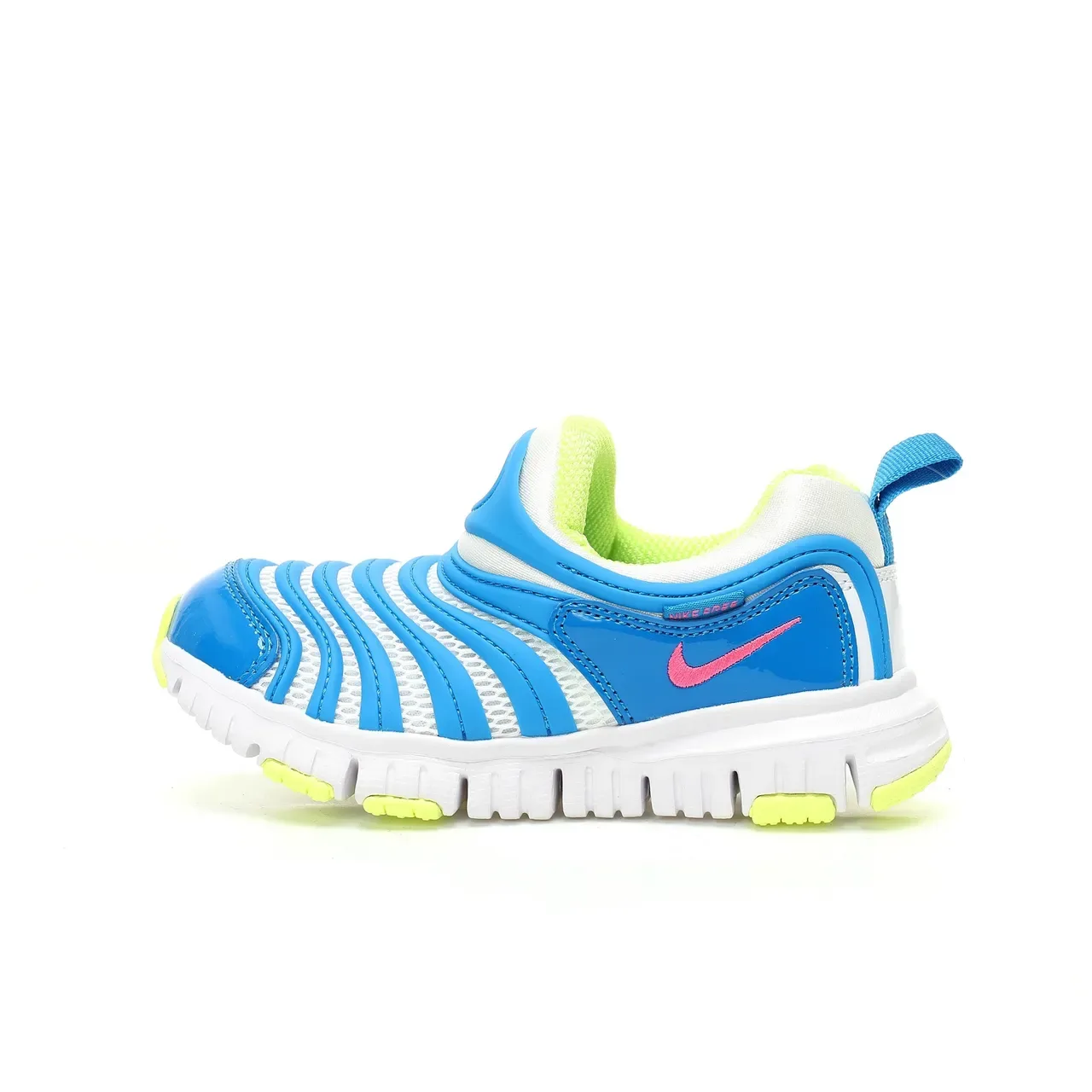 Nike Blue White Slip-On Segmented Sole Sneakers 16