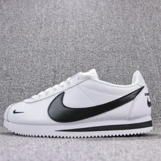Nike Cortez White and Black Lifestyle Sneakers