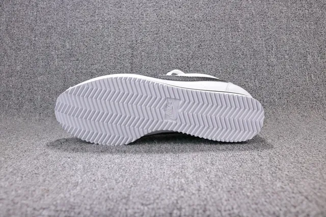 Nike Cortez White and Black Lifestyle Sneakers 9
