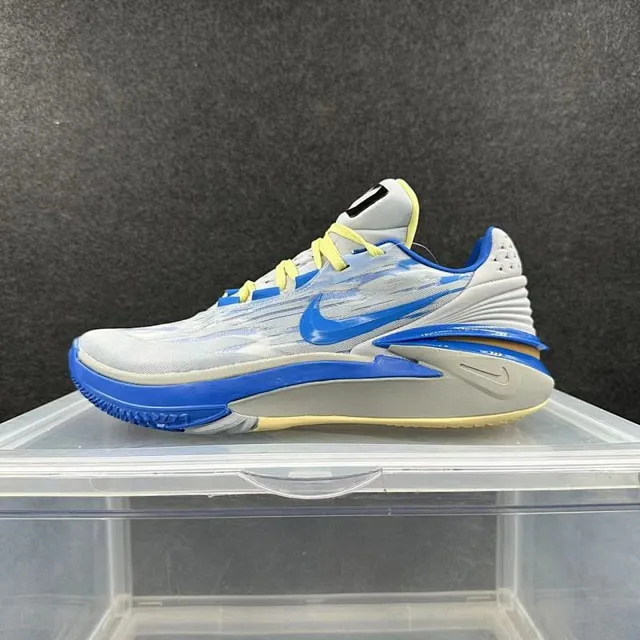 Nike Cosmic Unity White Blue Yellow Basketball Shoes 2