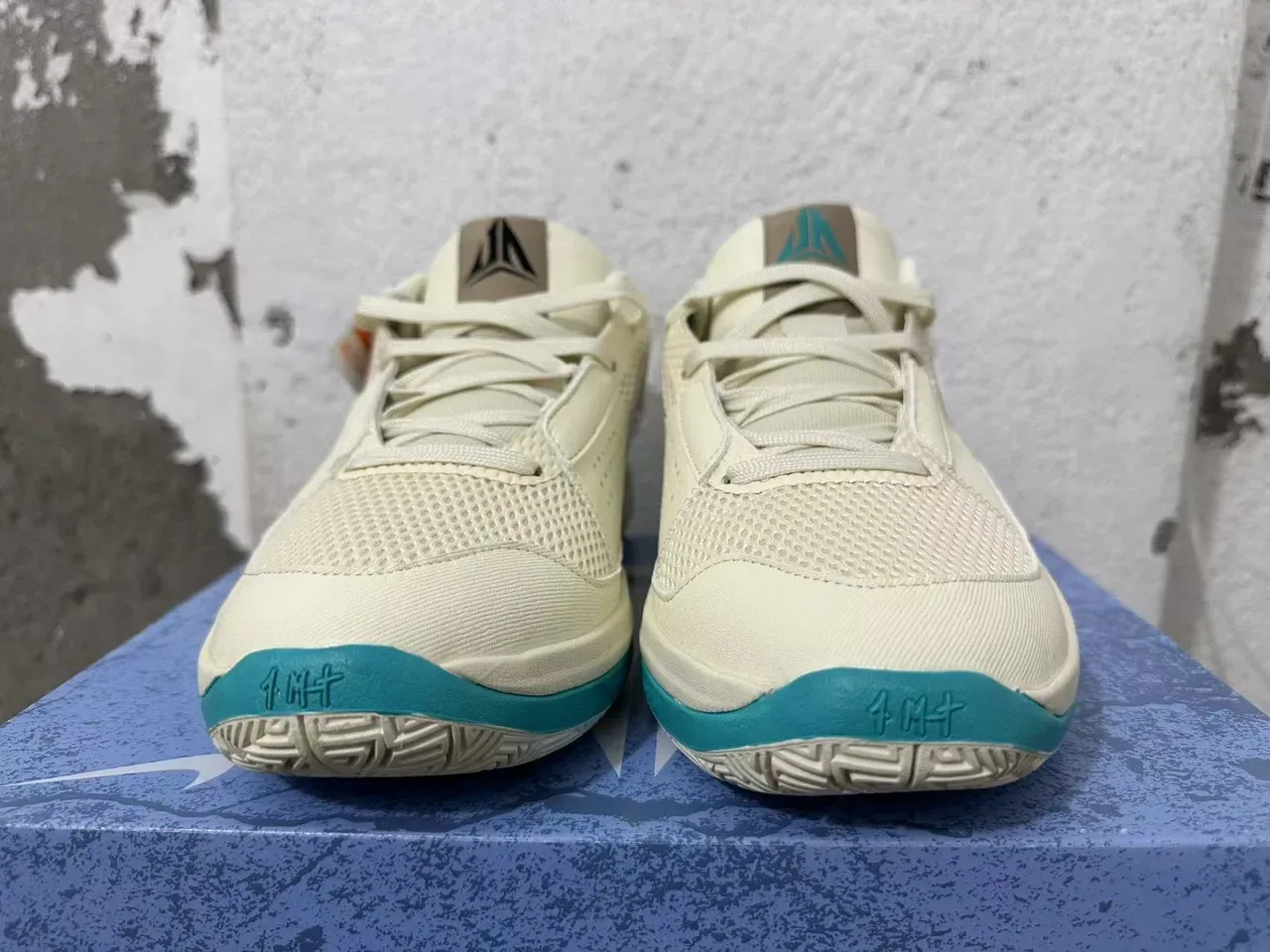 Nike Court Legacy Beige Brown Teal Mesh Lifestyle Sneakers 3