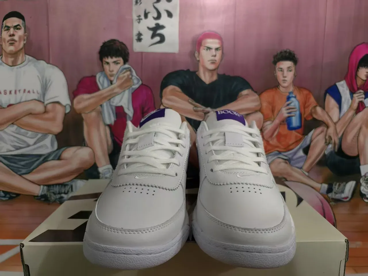 Nike Court Legacy White Purple Orange Low-Top Lifestyle Sneakers 4