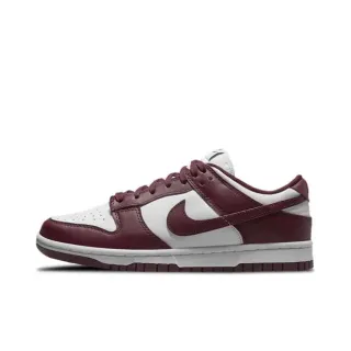 Nike Dunk Low বার্গান্ডি এবং সাদা জীবনযাত্রা স্নিকার