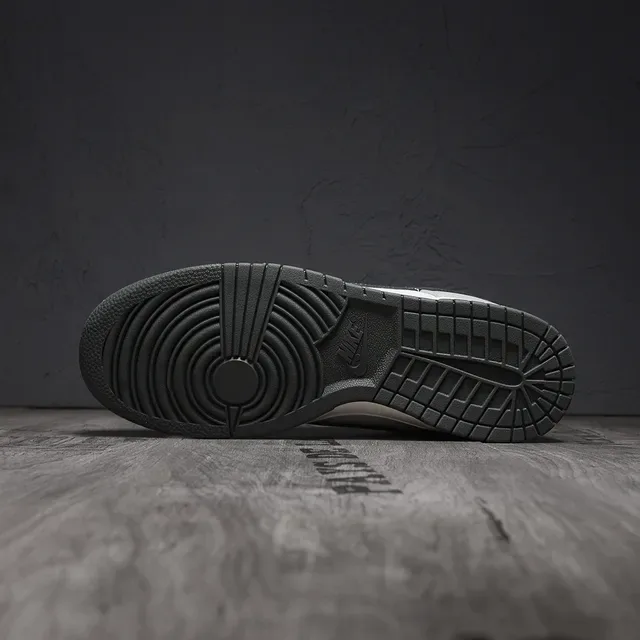 Nike Dunk Low White/Gray/Carbon Grey Lifestyle Sneakers 5