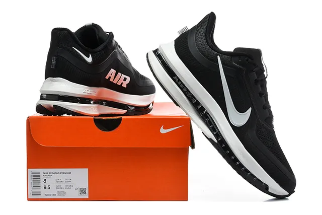 Nike Cinza Laranja Tênis de corrida leve com upper de tricô visível unidade Air Zoom 13