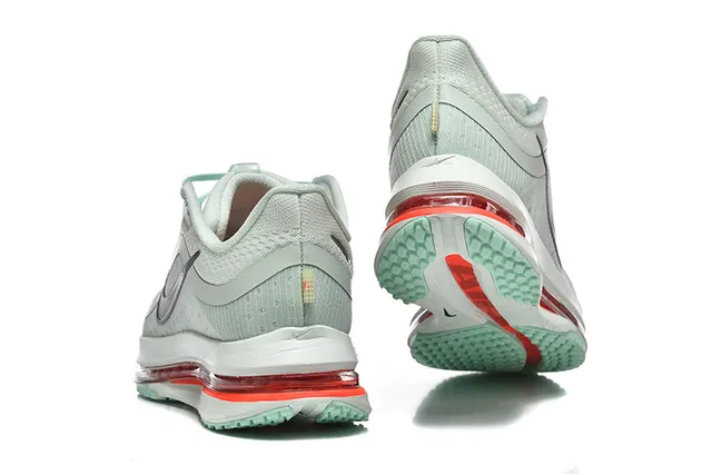 Nike Cinza Laranja Tênis de corrida leve com upper de tricô visível unidade Air Zoom 14