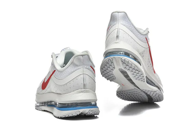 Nike Cinza Laranja Tênis de corrida leve com upper de tricô visível unidade Air Zoom 20