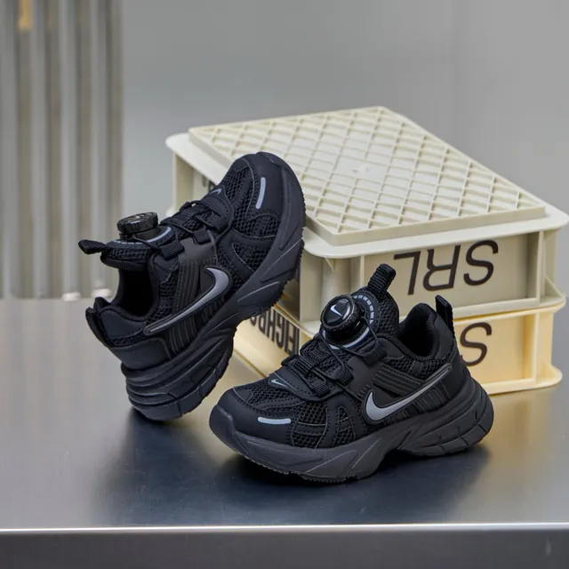 Nike Gray Silver Silhouette Boa Dial Closure Chunky Sneakers 11