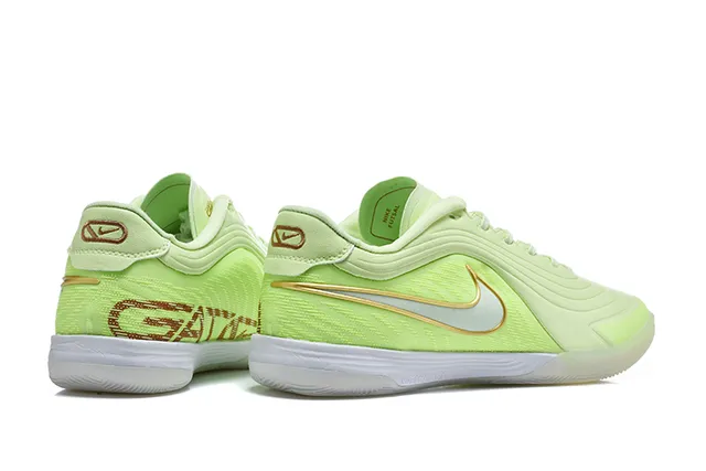 Nike Vert Doré Bas Synthétique Supérieur Chaussures de Football Indoor 5