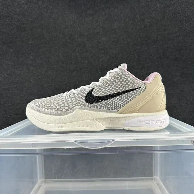 Nike Kobe 6 Milk White Gray Basketball Shoes 2