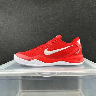 Nike Kobe 8 Red and White Basketball Shoes