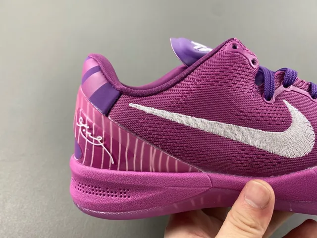 Nike Kobe 8 System Magenta Purple Basketball Shoes 3