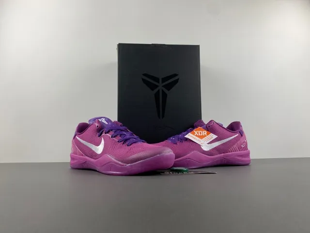 Nike Kobe 8 System Magenta Purple Basketball Shoes 13