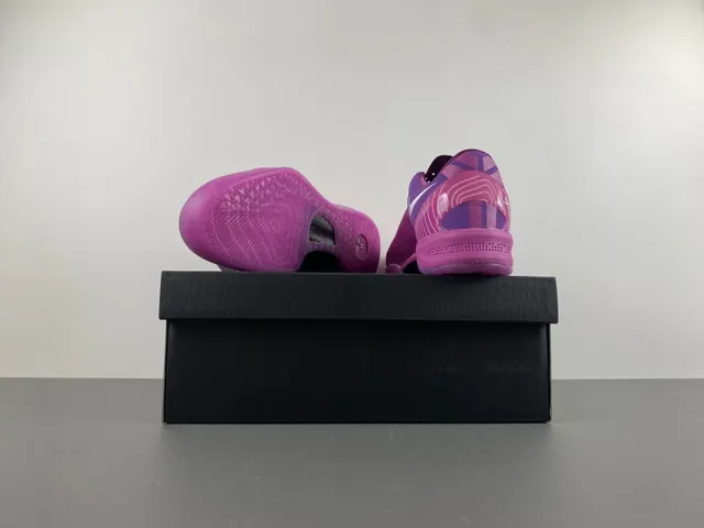Nike Kobe 8 System Magenta Purple Basketball Shoes 16