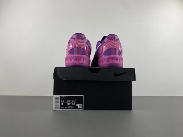Nike Kobe 8 System Magenta Purple Basketball Shoes 17