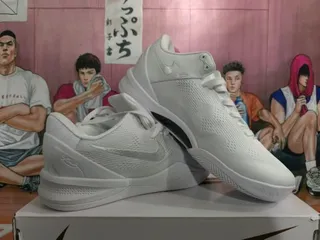 Nike Kyrie सफेद चांदी निट मेश मिड-कट बास्केटबॉल जूते 2