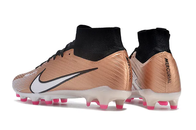 Nike Mercurial Superfly Mbappé Rose Gold Firm-Ground Soccer Shoes 4