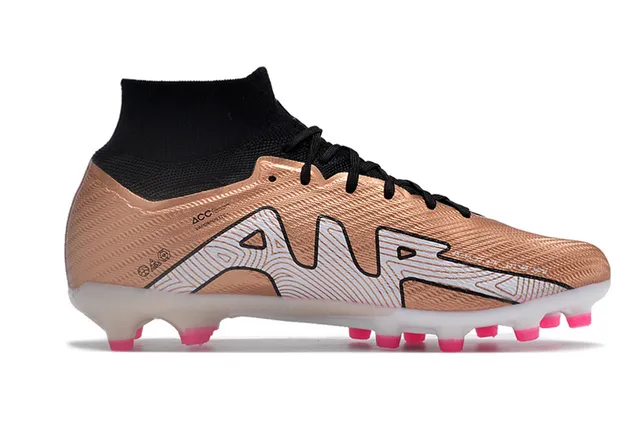 Nike Mercurial Superfly Mbappé Rose Gold Firm-Ground Soccer Shoes 5