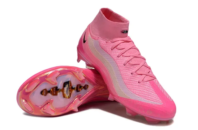 Nike Mercurial Superfly Rosa Translúcido Sapatos de futebol Firm Ground 4