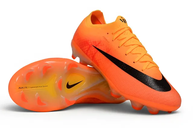 Nike Mercurial Vapor Atomknit Orange Firm-Ground Soccer Shoes 2