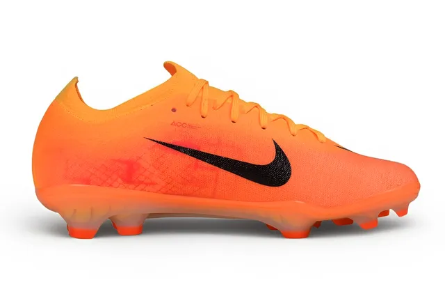 Nike Mercurial Vapor Atomknit Orange Firm-Ground Soccer Shoes 5