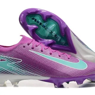 Nike Mercurial Vapor Purple and Teal Firm-Ground Soccer Shoes