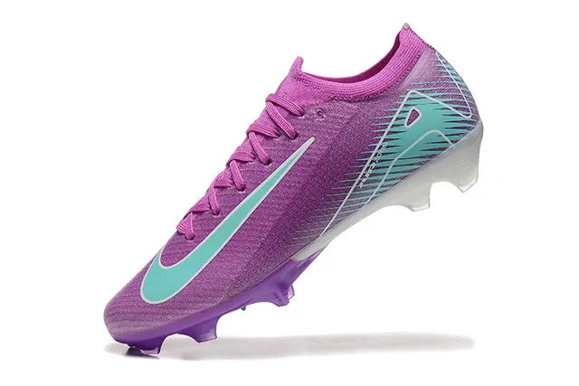 Nike Mercurial Vapor Purple and Teal Firm-Ground Soccer Shoes 5