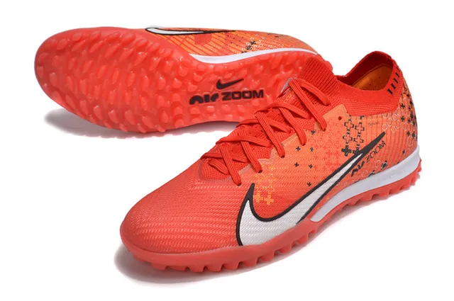 Nike Mercurial Vapor XV Elite TF Orange Turf Chaussures de football 4