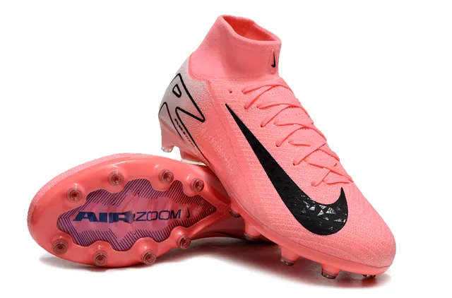 Nike MG Gripknit rose corail Chaussures de football terrain ferme 4