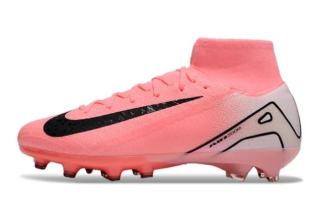 Nike MG Gripknit rose corail Chaussures de football terrain ferme 8