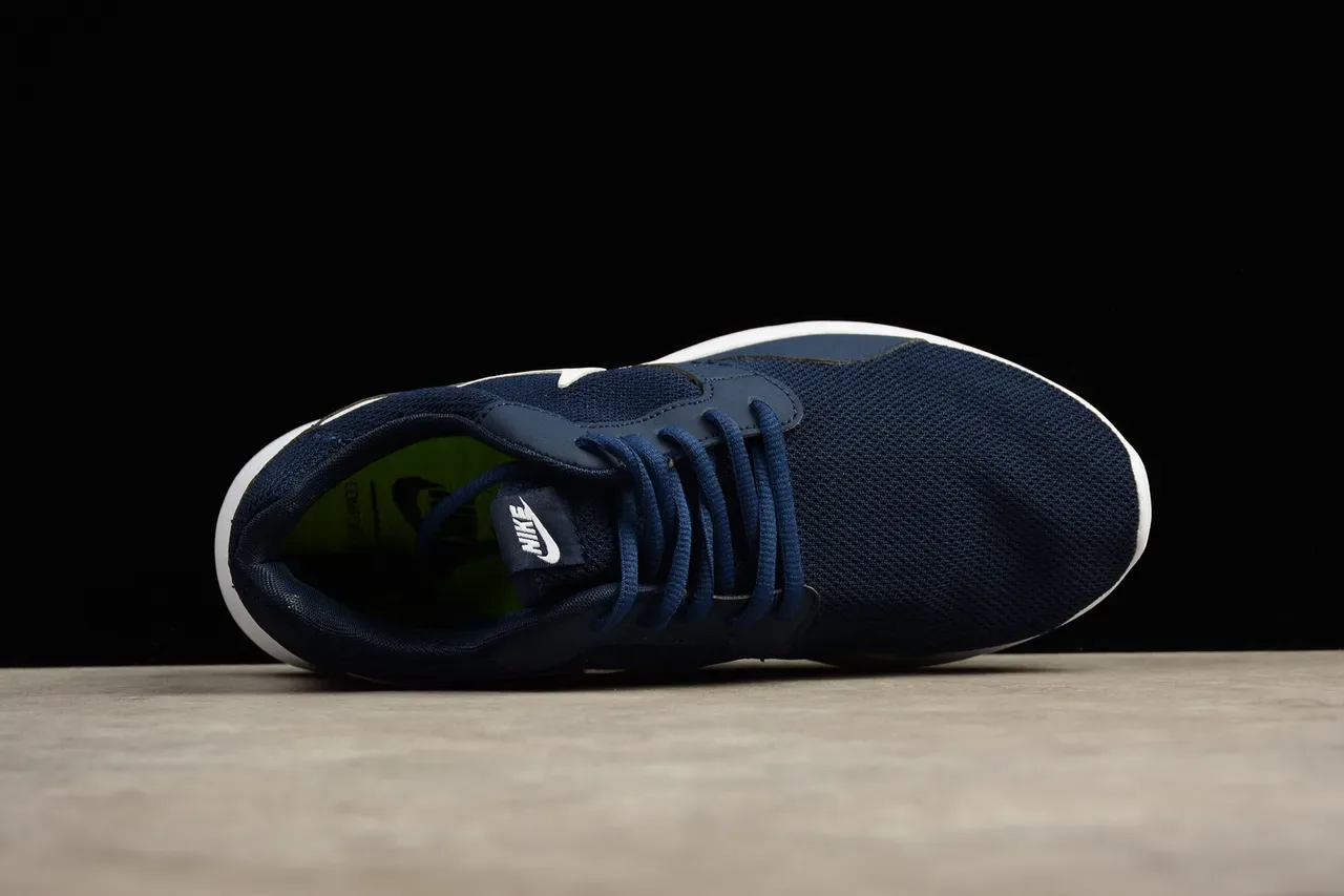 Nike Navy White Mesh Upper Synthetic Overlays Lifestyle Sneakers 5