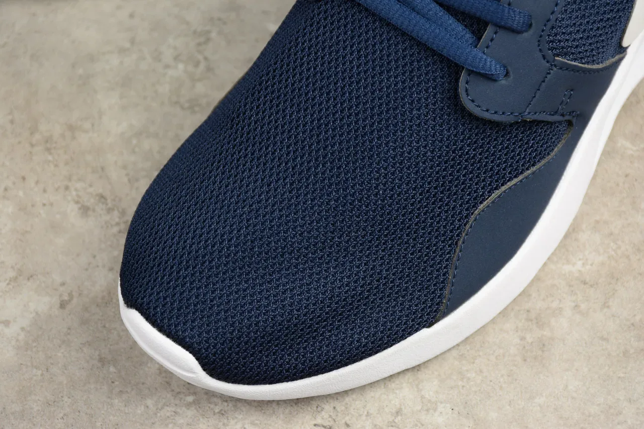 Nike Navy White Mesh Upper Synthetic Overlays Lifestyle Sneakers 18