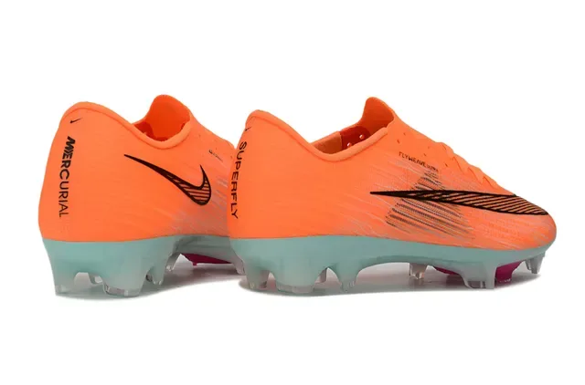 Nike Orange Transparente Flyweave Upper Air Zoom Cushioning Firm-Ground Chaussures de Football 5