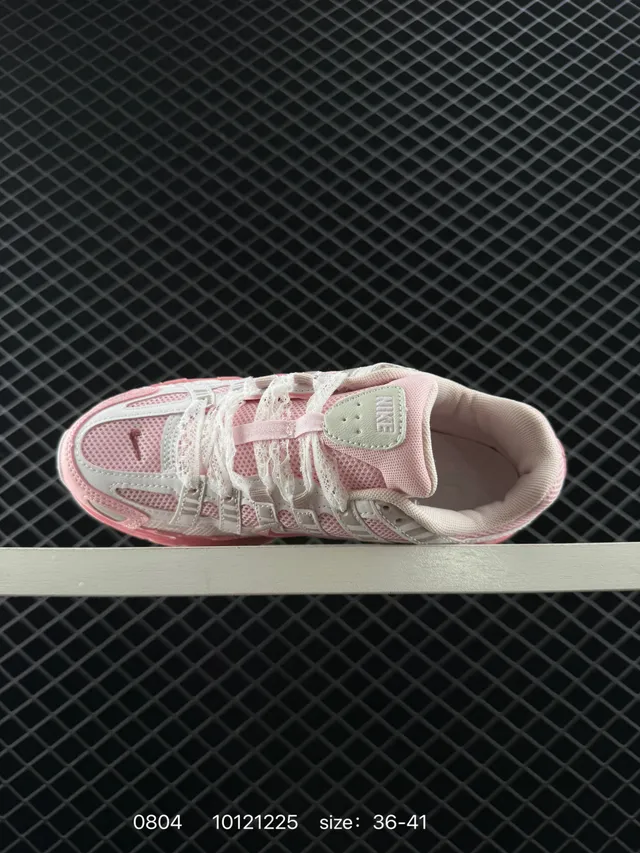 Nike P-6000 Pink and White Chunky Sneakers 4