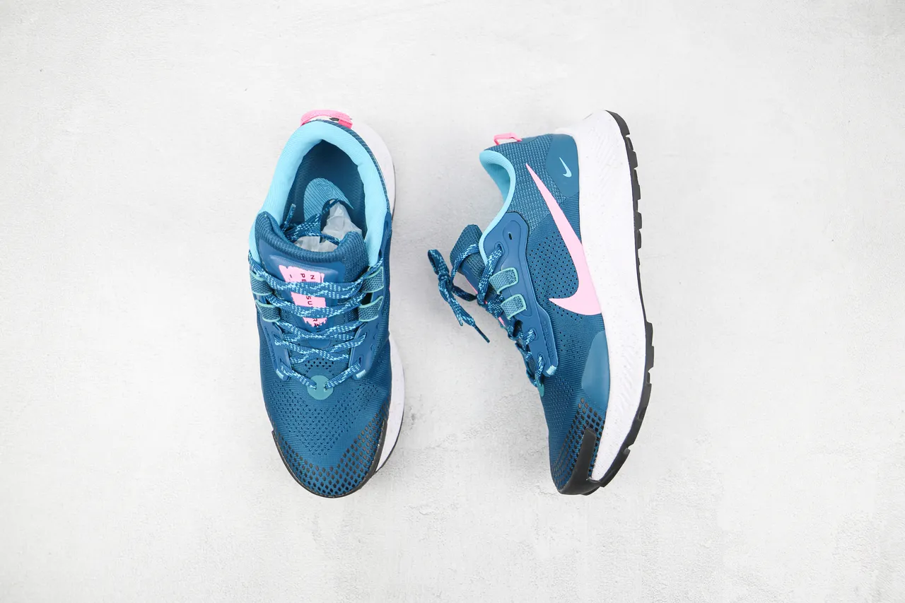 Nike Pegasus Trail Teal Pink Running Shoes 3