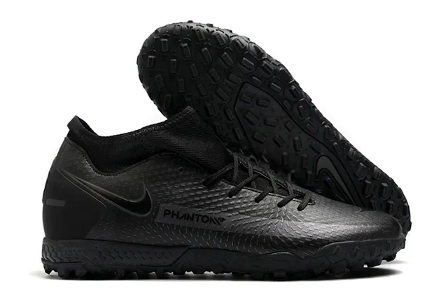 Nike Phantom GT Vert Bleu Collet Ajusté à la Chaussette Tissu Mesh Supérieur Engineered Chaussures de Football pour Pelouse 11
