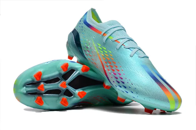 Nike Phantom GT Dégradé multicolor translucide Aqua terrain ferme chaussures de football 4